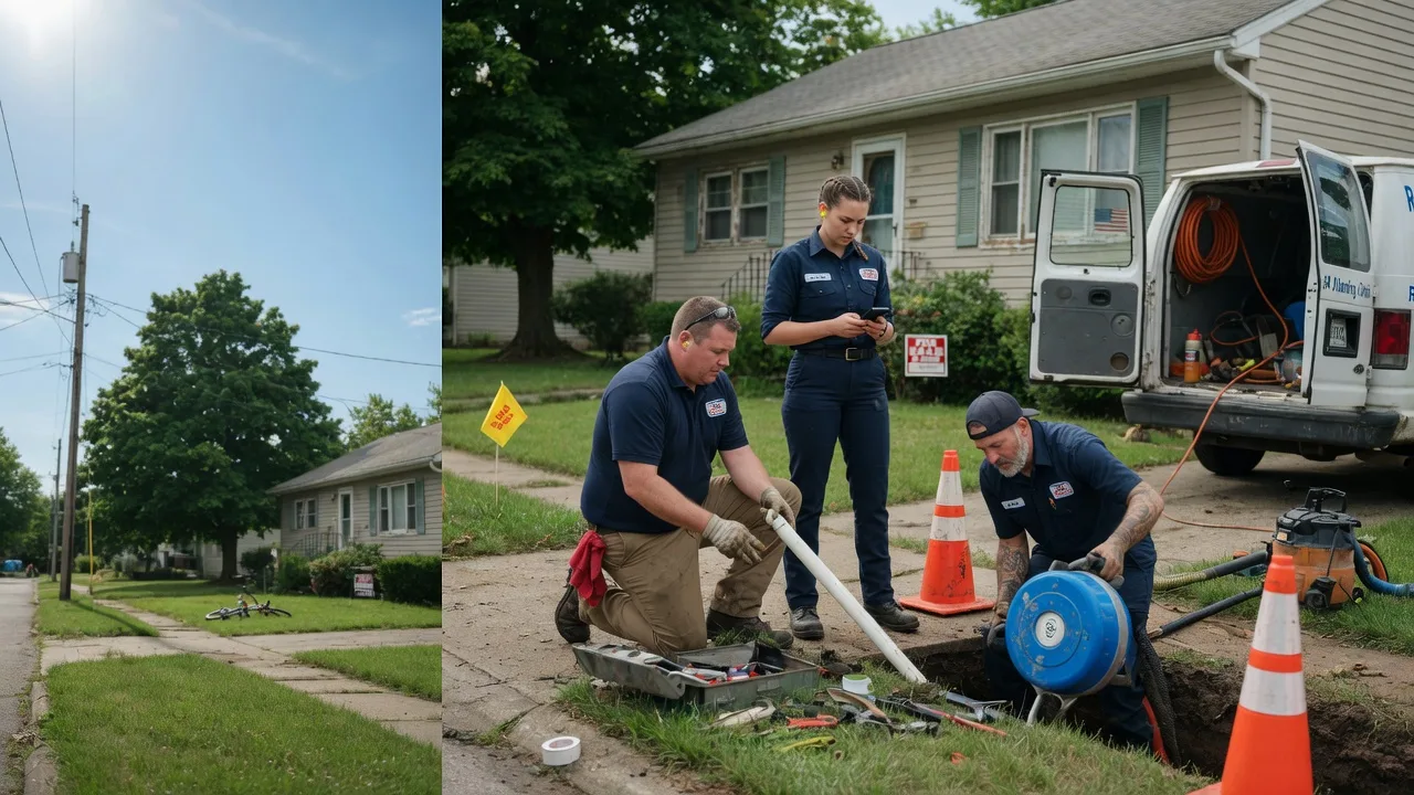 Sewer Line Repair in Eastlake, MI near me